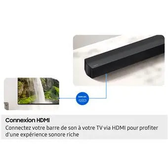 Barre de son Samsung B-Series HW-B660F 2025 Dolby Atmos 3.1Ch Noir - Daxaminus