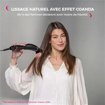 Sèche-cheveux Calor Air Motion Effet Coanda CF8C20C0 1 300 W Noir Or - Daxaminus