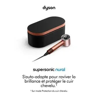 Sèche-cheveux Dyson Supersonic Nural Cheveux bouclés a frisés Édition Gifting 2025 Soie Ambrée - Daxaminus