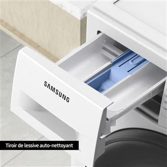Lave-linge hublot Samsung WW90CGC04DAE 9 kg Blanc
