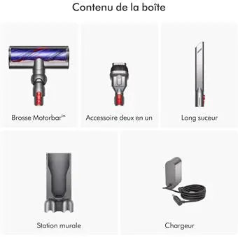 Aspirateur balai Dyson V8 advanced 130 W Gris anthracite - Daxaminus