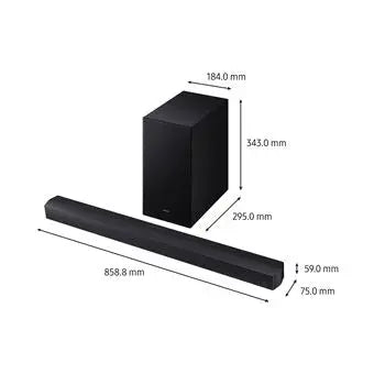 Barre de son Samsung B-Series HW-B660F 2025 Dolby Atmos 3.1Ch Noir - Daxaminus