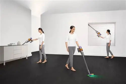 Aspirateur balai V15 Dyson Detect Absolute Gris et Violet - Speedroxy