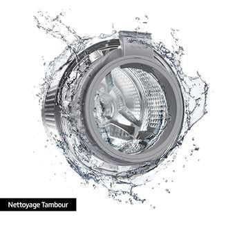 Lave-linge hublot Samsung WW90CGC04DAE 9 kg Blanc