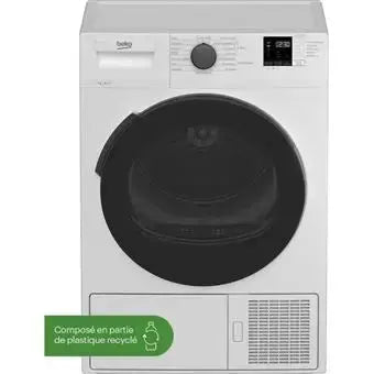Beko sèche-linge frontal 7 kg pompe à chaleur - dh7512ca0w - Speedroxy