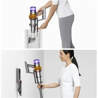 Aspirateur balai Dyson V15 Detect Absolute Gris et Violet - Daxaminus